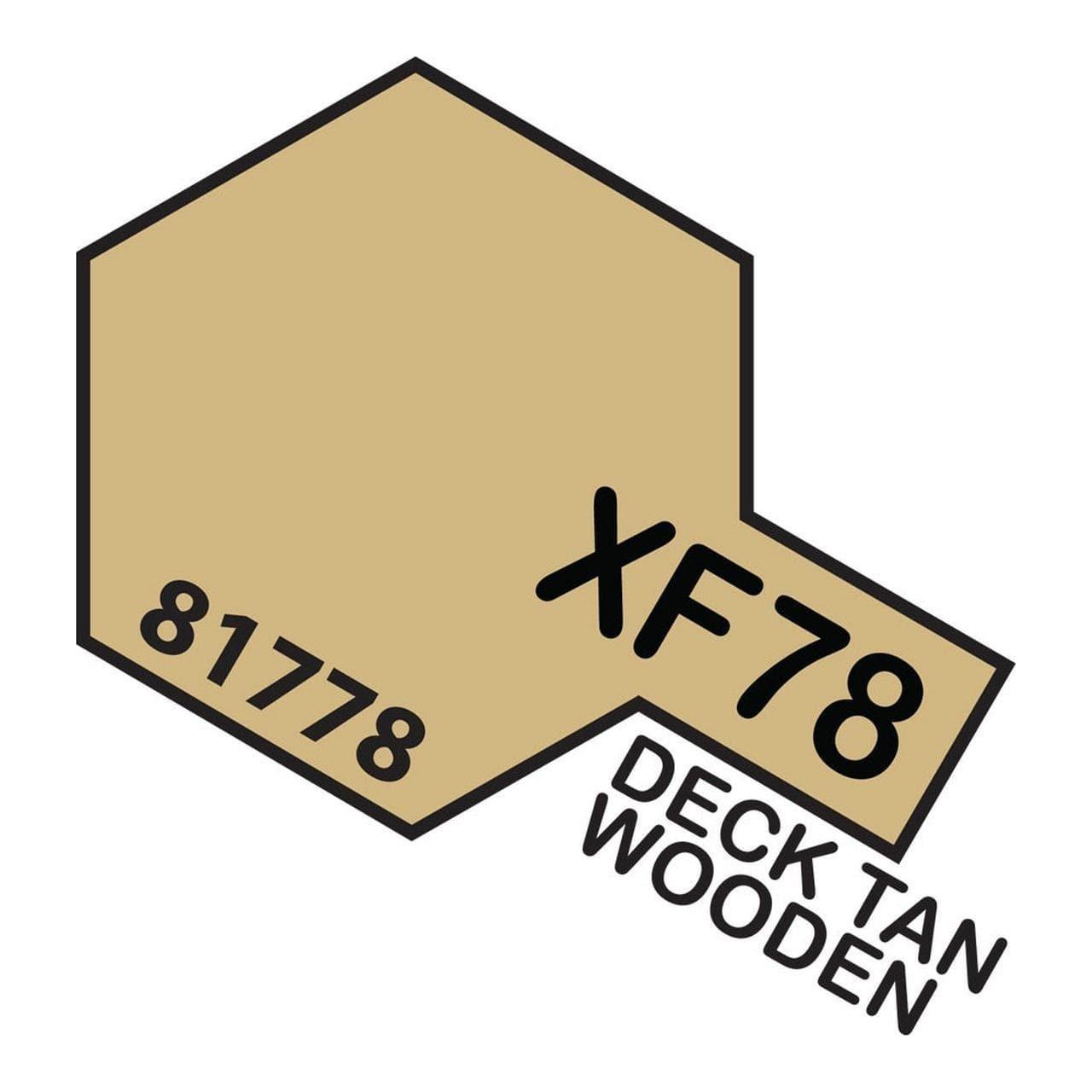 TAMIYA Acrylic Paint XF-78 Wooden Deck Tan 10ml