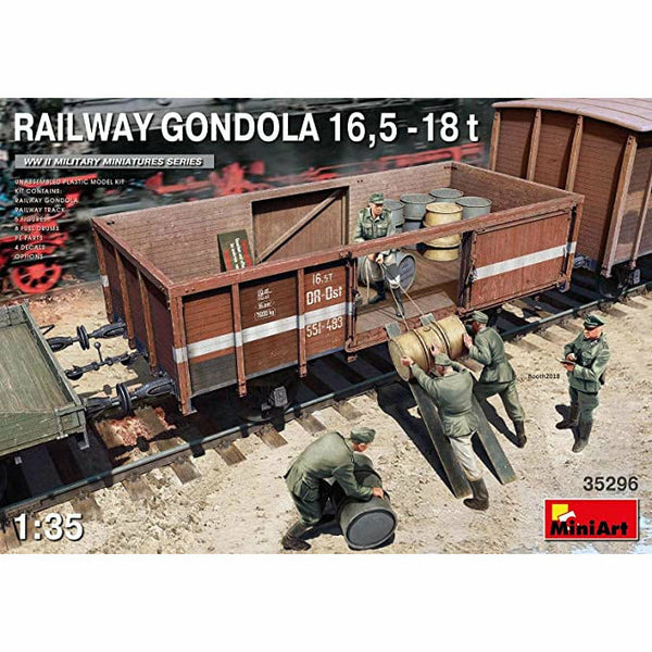 MINIART 1/35 Railway Gondola 16,5-18 t