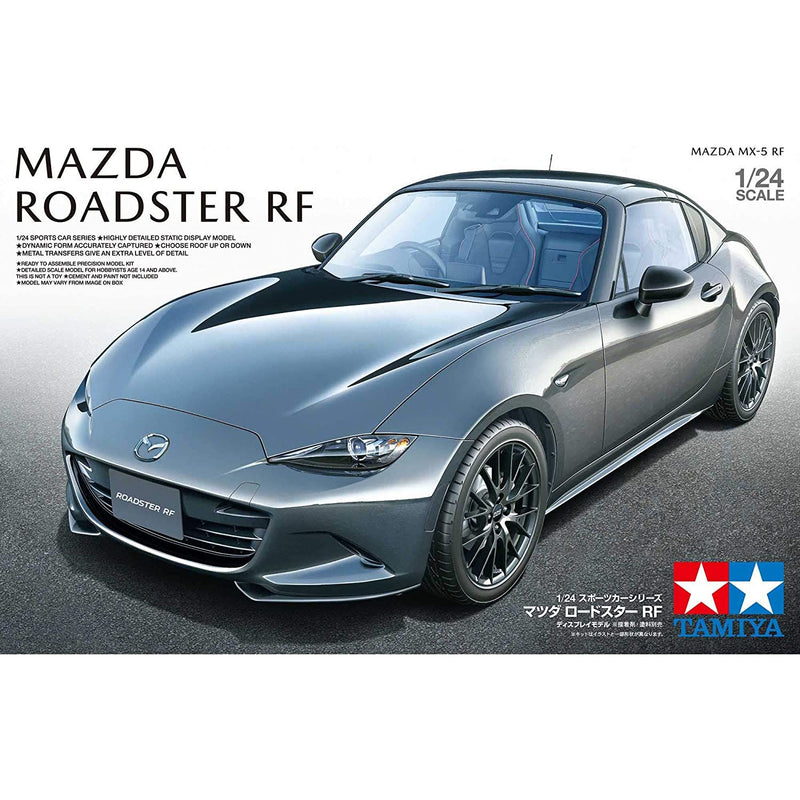 TAMIYA 1/24 Mazda MX-5 Roadster RF (Retractable Hardtop)