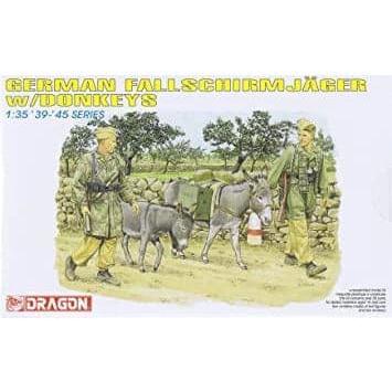 DRAGON 1/35 German Fallschirmjager w/Donkeys