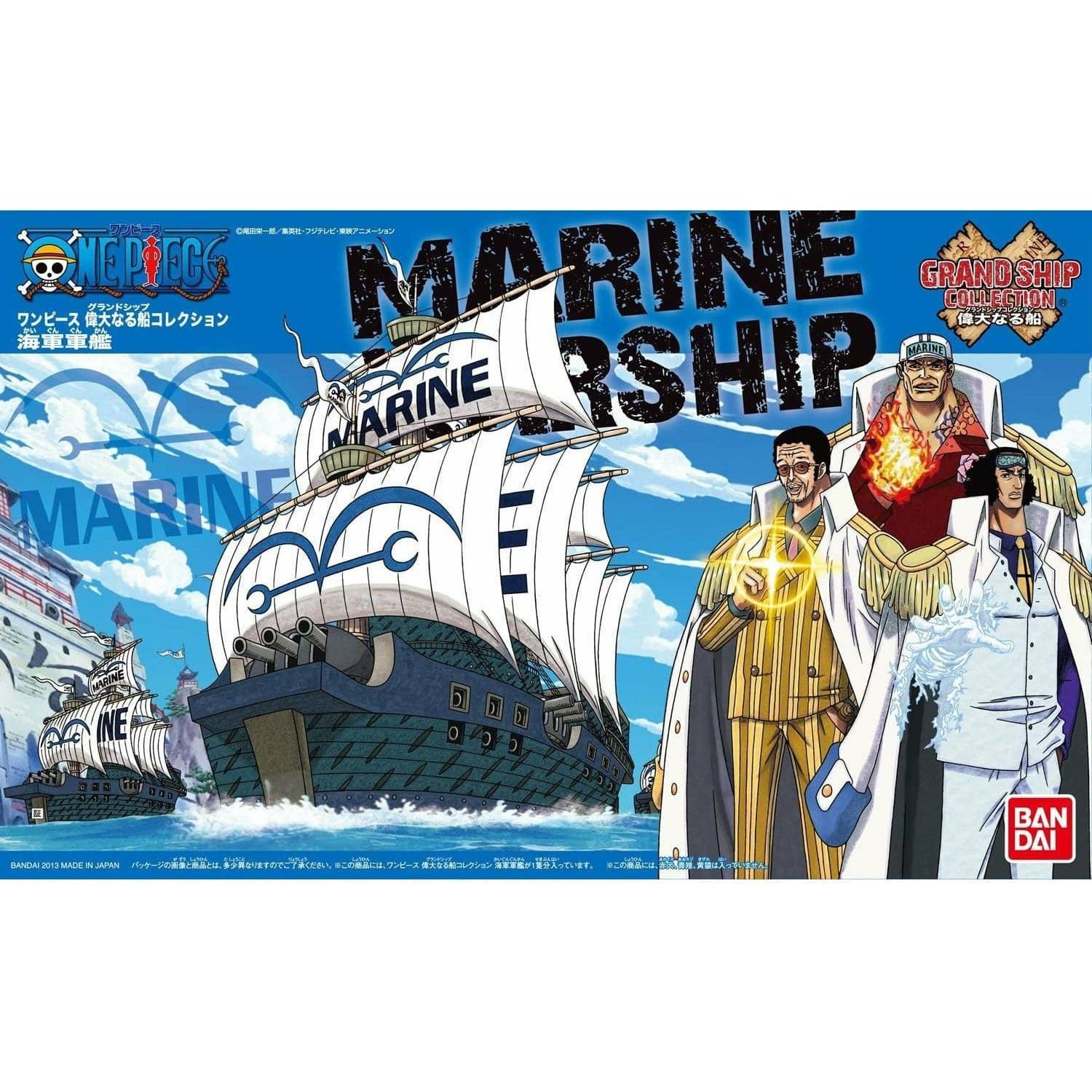 BANDAI One Piece Grand Ship Coll.- Marine Ship