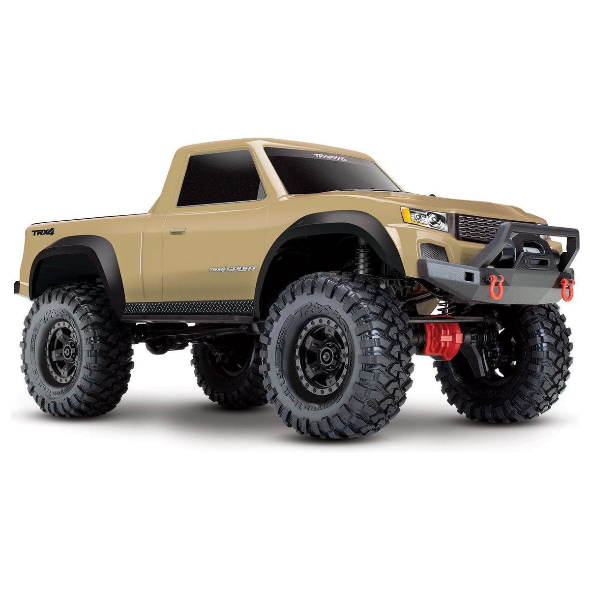 RC crawler with advanced suspension