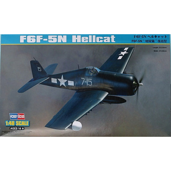 HOBBY BOSS 1/48 F6F - 5N Hellcat