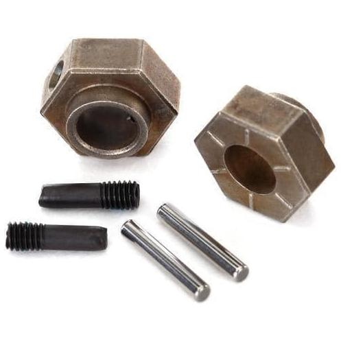 TRAXXAS Wheel Hubs, 12mm Hex (2)/ Stub Axle Pind (2) (STEEL