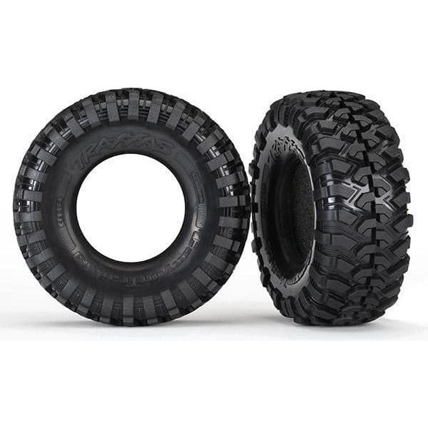 TRAXXAS Tyres, Canyon Trail 1.9/Foam Inserts (2) (8270)
