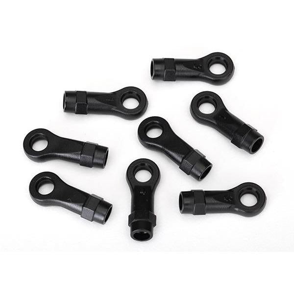TRAXXAS Rod Ends, Angled 10-Degrees (8) (8277)
