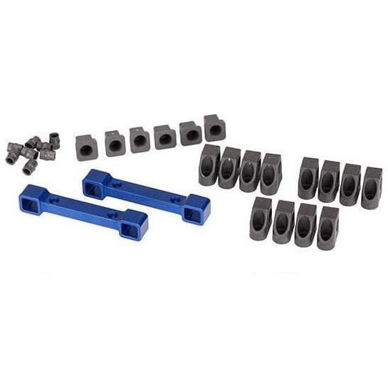 TRAXXAS Mounts Suspension Arms Aluminium Blue-Anodized (833