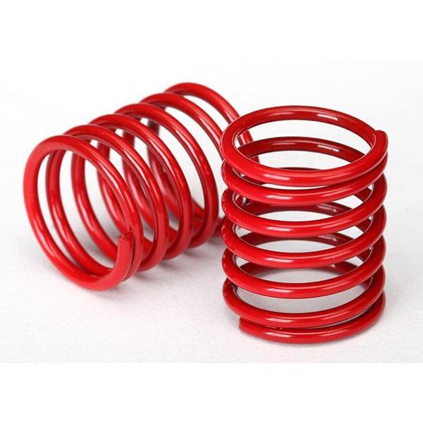 TRAXXAS Spring, Shock (Red) (2) (8362)