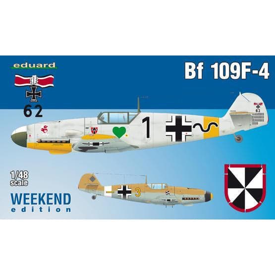 EDUARD 1/48 Bf 109F-4 Weekend Edition
