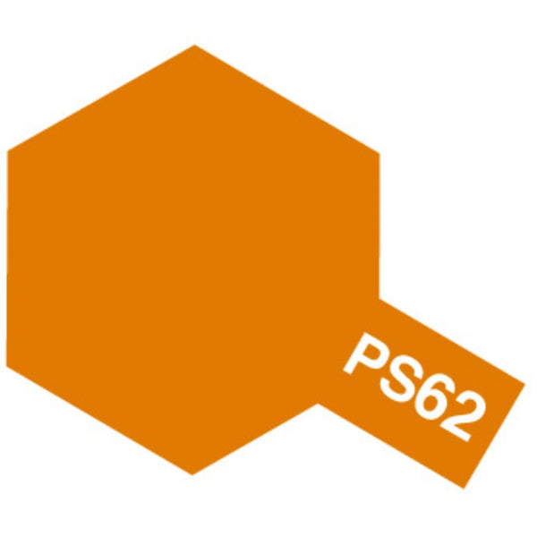 TAMIYA PS-62 Pure Orange Spray Paint 100ml