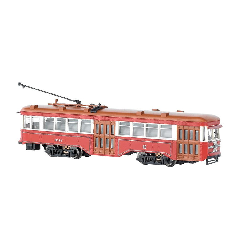 BACHMANN N PeterWitt Street Car (DCC) with Lights Chicago Surface Lines