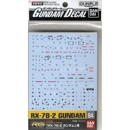 BANDAI Gundam Decal 84 RG 1/144 RX-78-2 Gundam