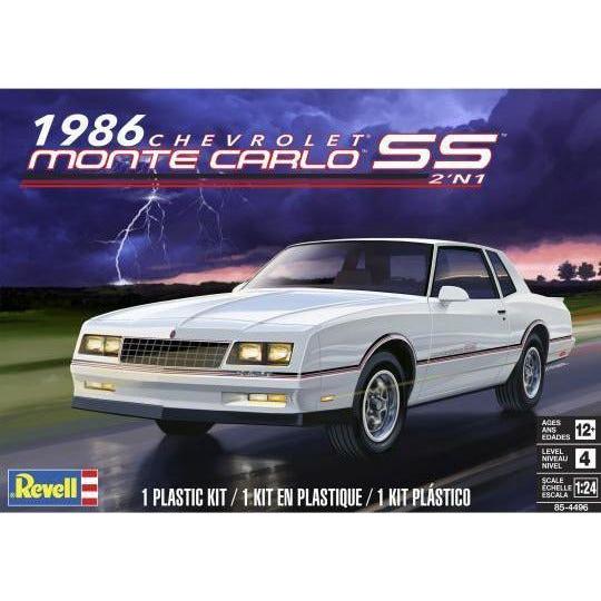 REVELL 1/24 1986 Chevrolet Monte Carlo SS 2N1 Model Kit