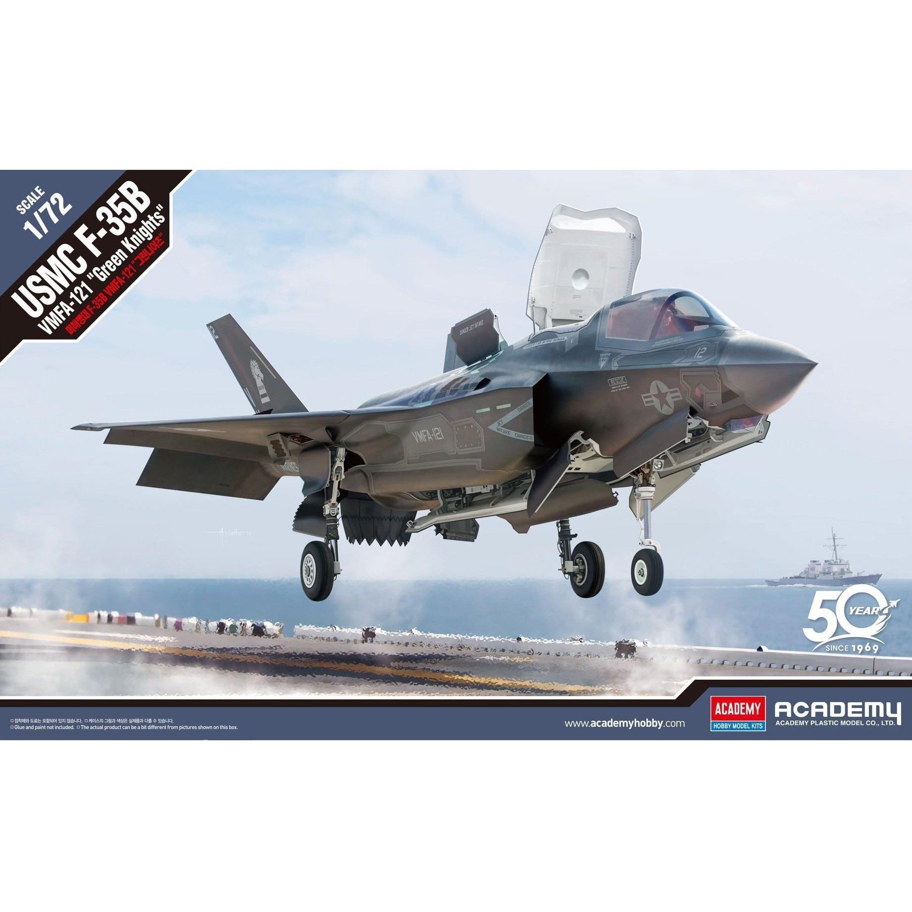 ACADEMY 1/72 USMC F-35B VMFA-121 "Green Knights"