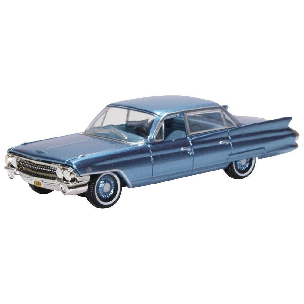 OXFORD 1/87 Cadillac Sedan Deville1961 Nautilus Blue