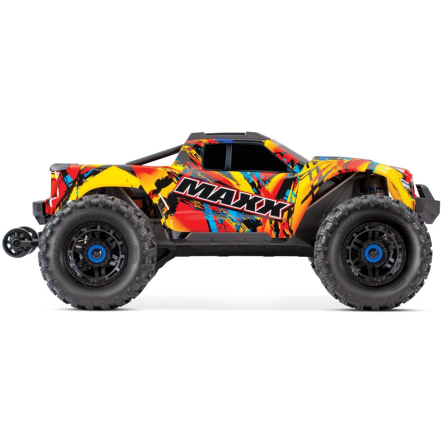 TRAXXAS 1/10 Maxx 4WD Brushless Electric Monster Truck - Solar Flare