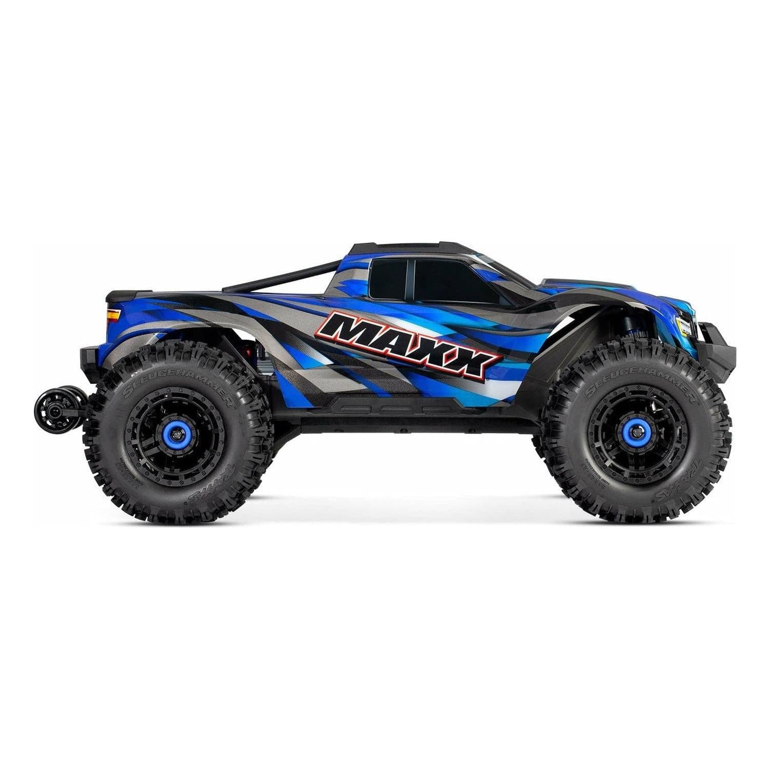 TRAXXAS 1/10 Maxx 4WD Brushless Electric Monster Truck with WideMaxx Blue