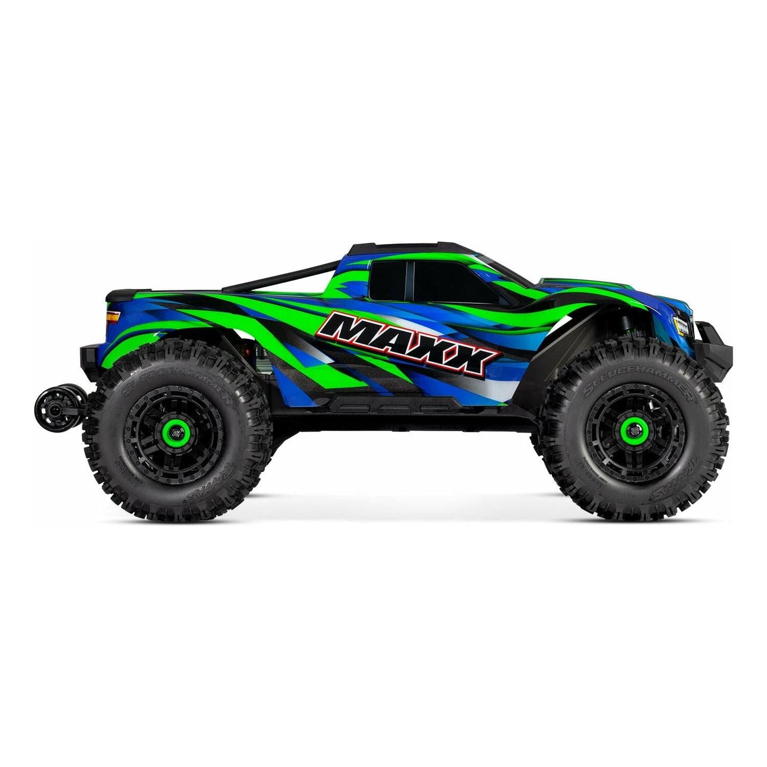 TRAXXAS 1/10 Maxx 4WD Brushless Electric Monster Truck with WideMaxx Green