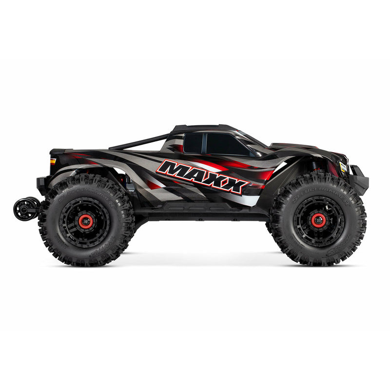 TRAXXAS 1/10 Maxx 4WD Brushless Electric Monster Truck with WideMaxx Red