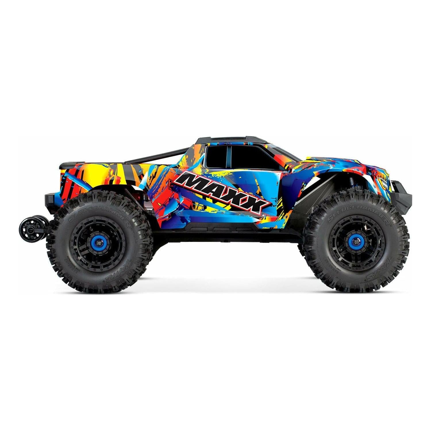 TRAXXAS 1/10 Maxx 4WD Brushless Electric Monster Truck with WideMaxx - Rock 'n Roll