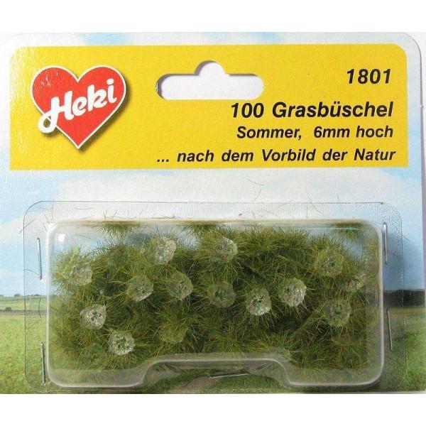 HEKI 6mm Grass Tufts Summer (100 pcs)
