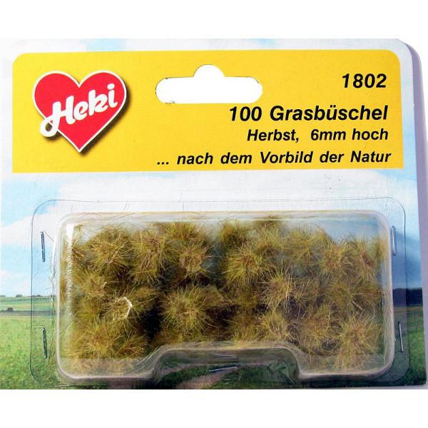 HEKI 6mm Grass Tufts Autumn (100 pcs)