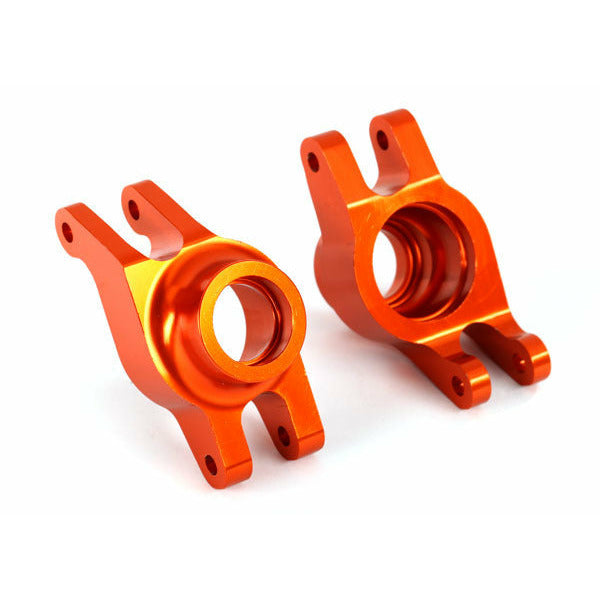 TRAXXAS Carriers, Stub Axle (Left & Right)(Orange) (8952A)