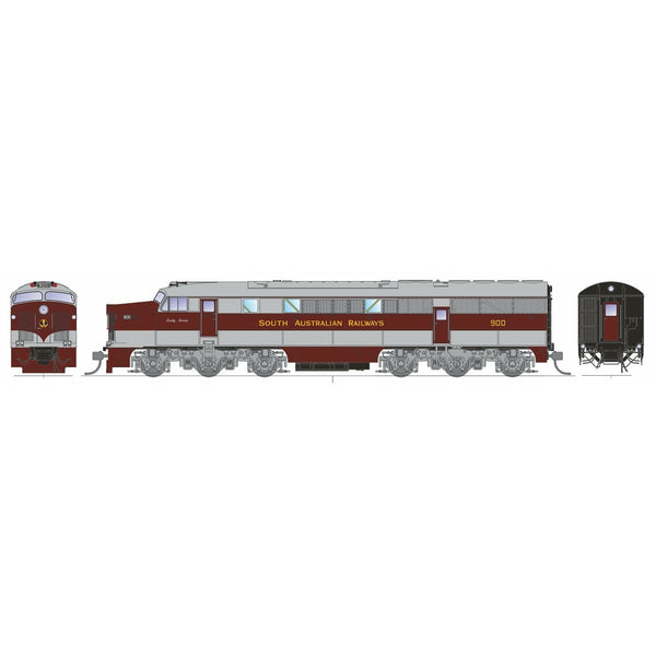 SDS MODELS HO 900 Class Locomotive #900 SAR 1950s DCC Sound