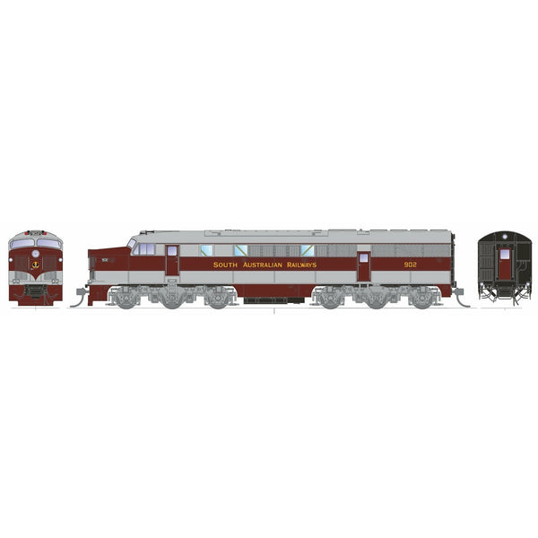 SDS MODELS HO 900 Class Locomotive #902 SAR 1950s DCC Sound