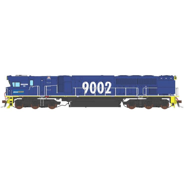 AUSCISION HO NSW 90 Class 9018 Pacific National - Blue/Yellow/White with PN Patch Job (John Konrads) DCC Sound Fitted