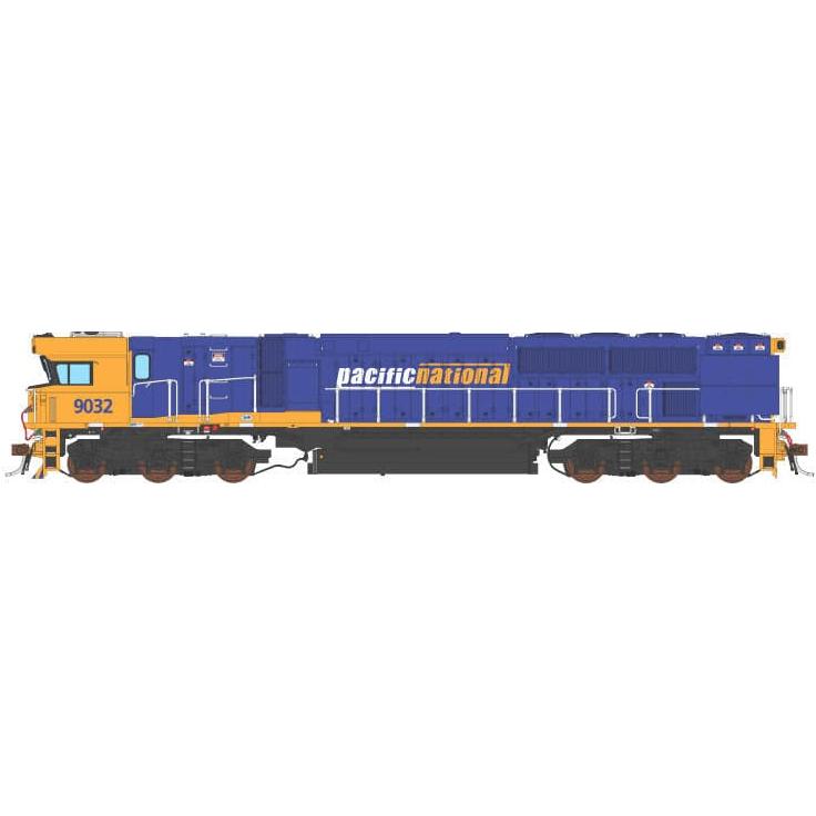 AUSCISION HO NSW 90 Class 9032 Pacific National - Blue/Yellow