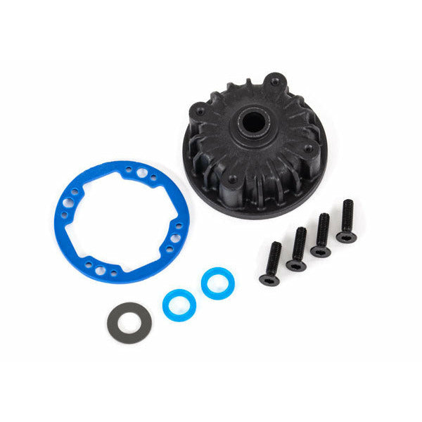 TRAXXAS Housing, Centre Differential/X-Ring Gaskets (2) (90