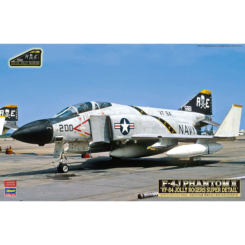 HASEGAWA 1/48 F-4J Phantom II "VF-84 Jolly Rogers Super Det