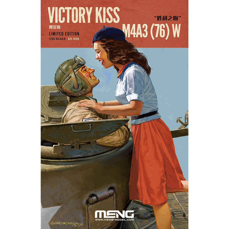 MENG 1/35 Victory Kiss M4A3(76) W Limited Edition