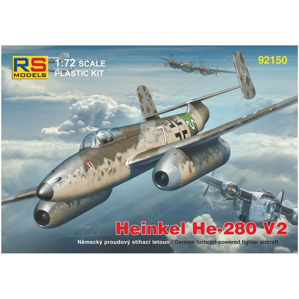 RS MODELS 1/72 Heinkel He-280 with Jumo 004