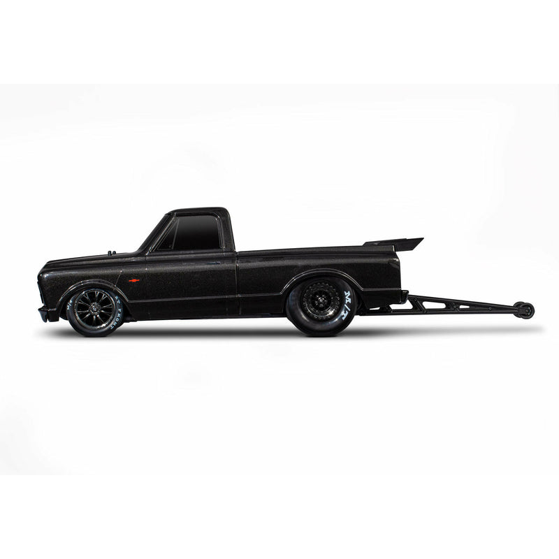 TRAXXAS Drag Slash 1/10 Electric Brushless 2WD Drag Truck RTR - Midnight Black