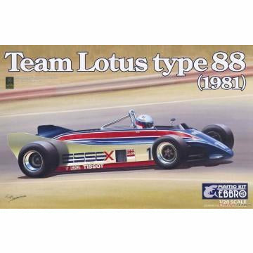 EBBRO 1/20 Team Lotus 88 1981
