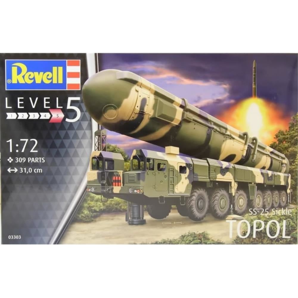 Revell TOPOL (SS-25 SICKLE) 1:72 - Hearns Hobbies Melbourne - REVELL KITS