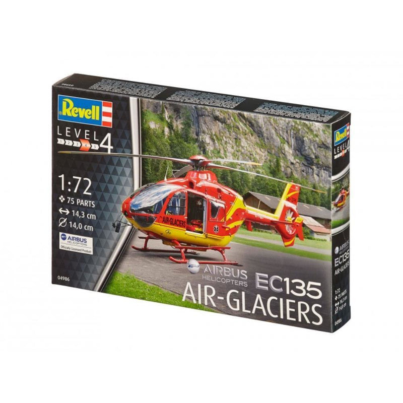 Revell EC 135 AIR GLACIERS 1:72 - Hearns Hobbies Melbourne - REVELL KITS