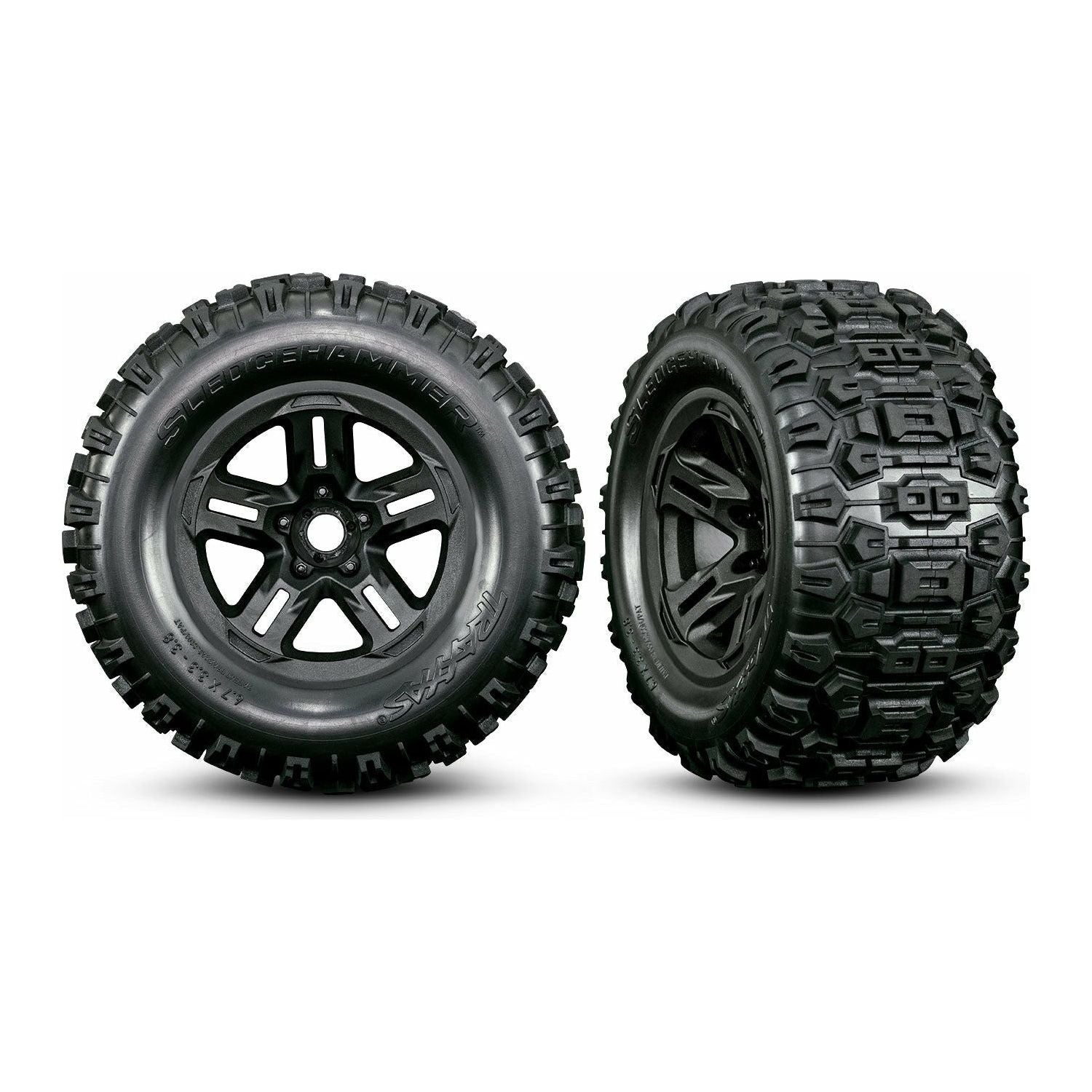 TRAXXAS 1/8 Sledge Off-Road Truggy Belted -Red Brushless