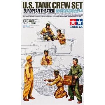 TAMIYA 1/35 U.S. Tank Crew (European Theater)
