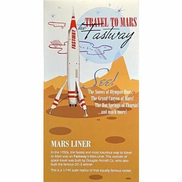 GLENCOE 1/144 Fastway Mars Liner Rocket