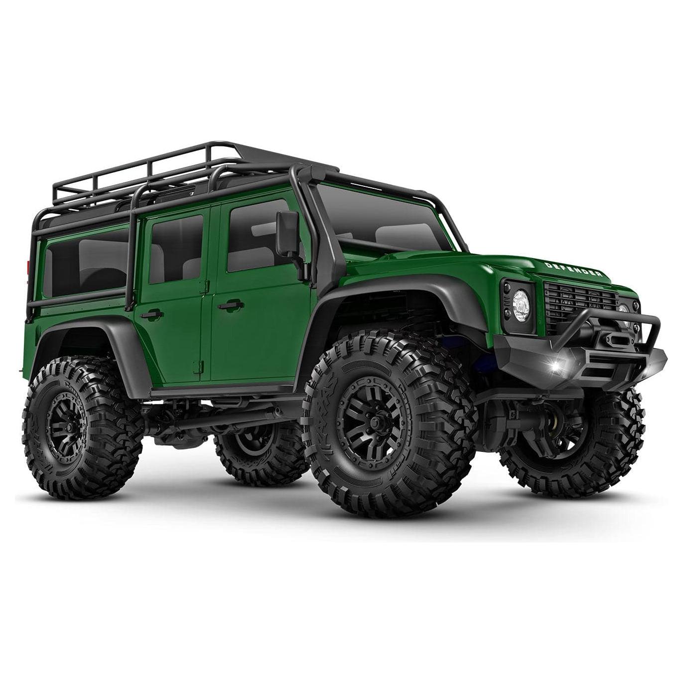 TRAXXAS 1/18 TRX-4M Land Rover Defender Scale and Trail Crawler Green