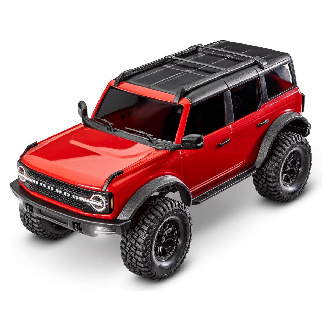 TRAXXAS 1/18 TRX-4M Ford Bronco Scale and Trail Crawler Red