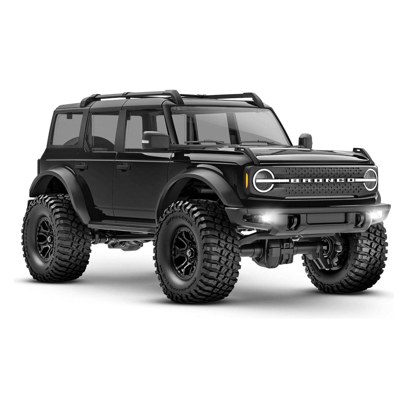 TRAXXAS 1/18 TRX-4M Ford Bronco Scale and Trail Crawler Black