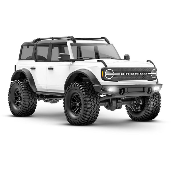 TRAXXAS 1/18 TRX-4M Ford Bronco Scale and Trail Crawler White