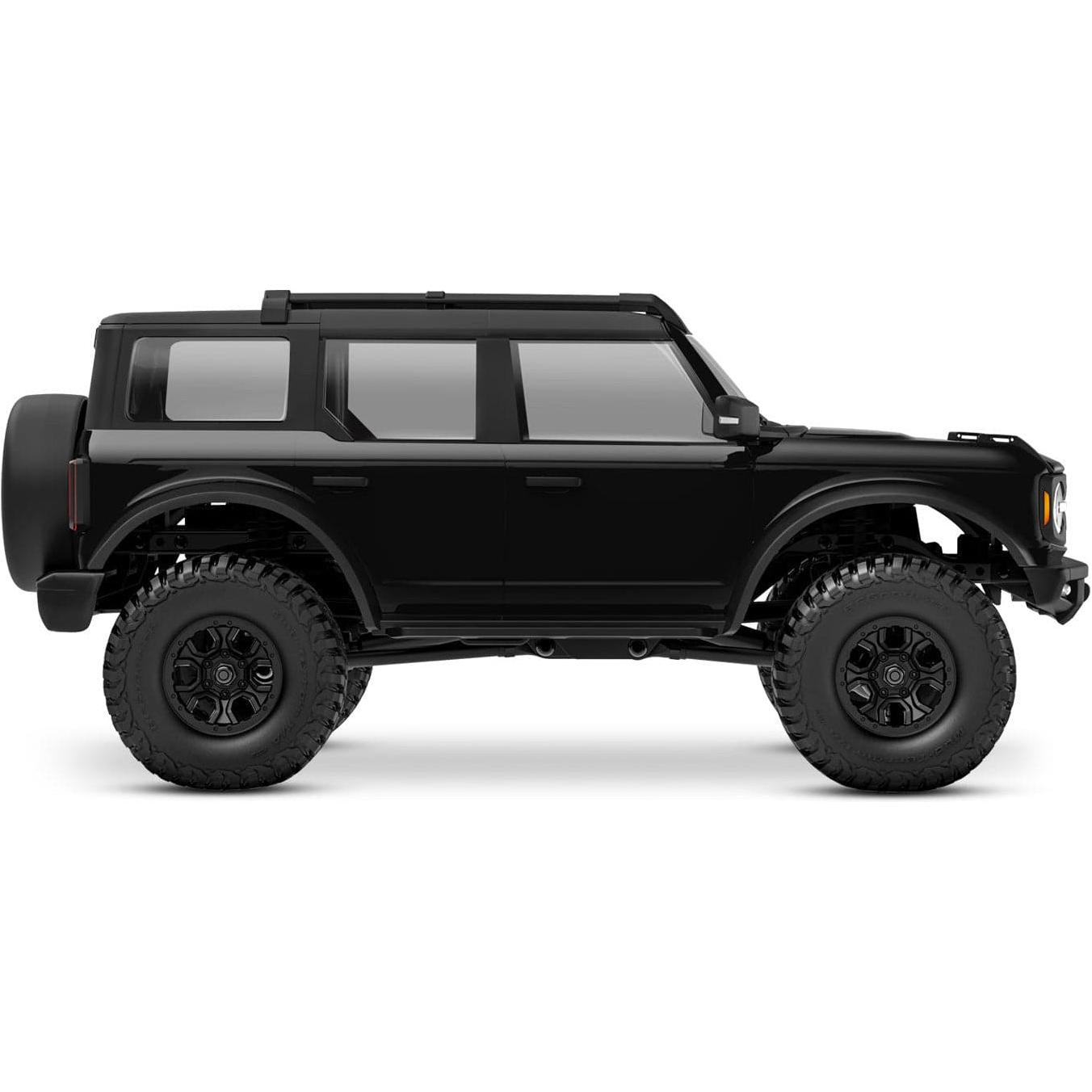 TRAXXAS 1/18 TRX-4M Ford Bronco Scale and Trail Crawler Black