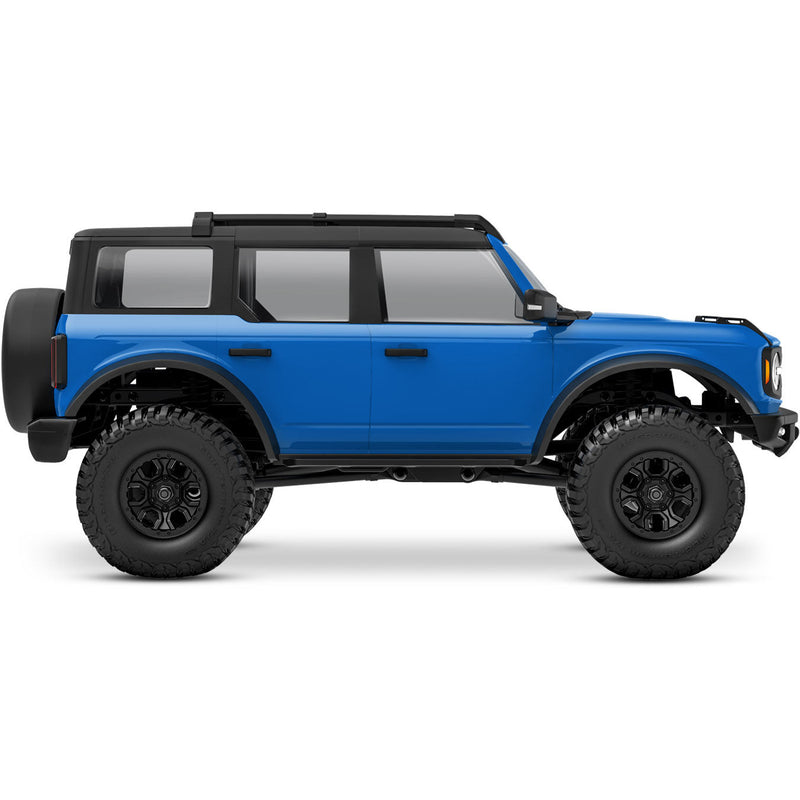 TRAXXAS 1/18 TRX-4M Ford Bronco Scale and Trail Crawler Blue