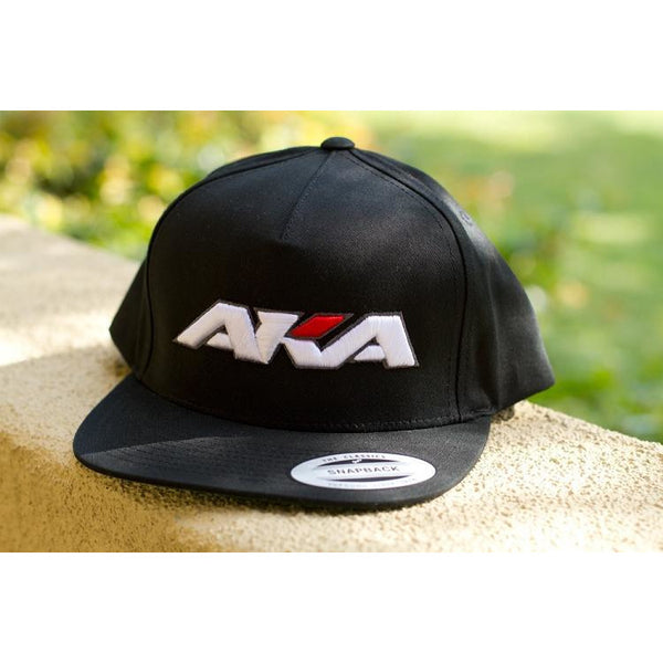 AKA Flat Bill 3D Puff Logo Snap Back - 1 Size Fits Most