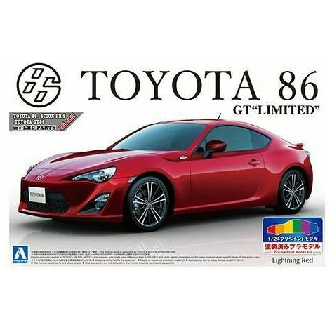 AOSHIMA 1/24 Toyota 86 GT Limited-Lightning Red